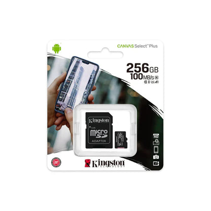 Kingston Canvas Select Plus microSD 256GB mit SD-Adapter