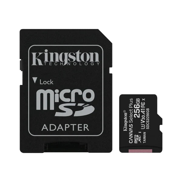 Kingston Canvas Select Plus microSD 256GB mit SD-Adapter