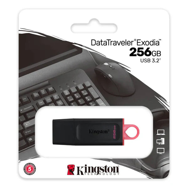 Kingston DataTraveler Exodia 256GB – USB 3.2 Gen 1 Stick