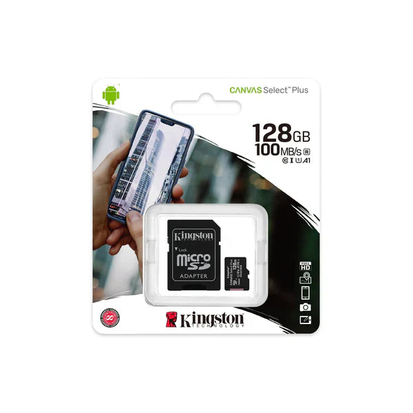 Kingston Canvas Select Plus microSD 128GB mit SD-Adapter