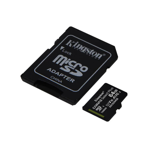Kingston Canvas Select Plus microSD 64GB mit SD-Adapter