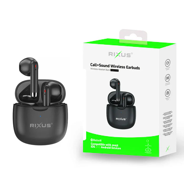 RIXUS Call+Sound Wireless Earbuds - Hochleistungs-Bluetooth-Kopfhörer