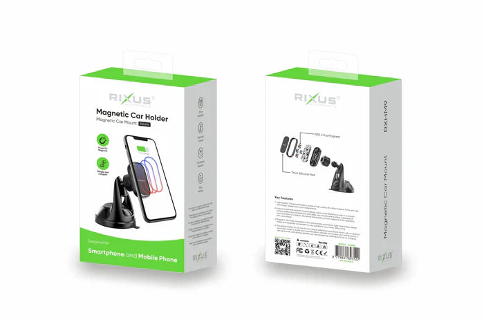 Rixus RXHM9 Magnetische Autohalterung Schwarz - Phonebazaar