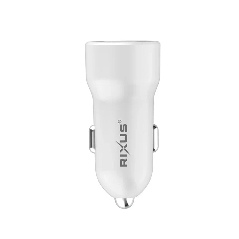 RIXUS – 38W Super-Schnell Auto Ladegerät | PD + QC 3.0 | Dual USB & Type-C Ports