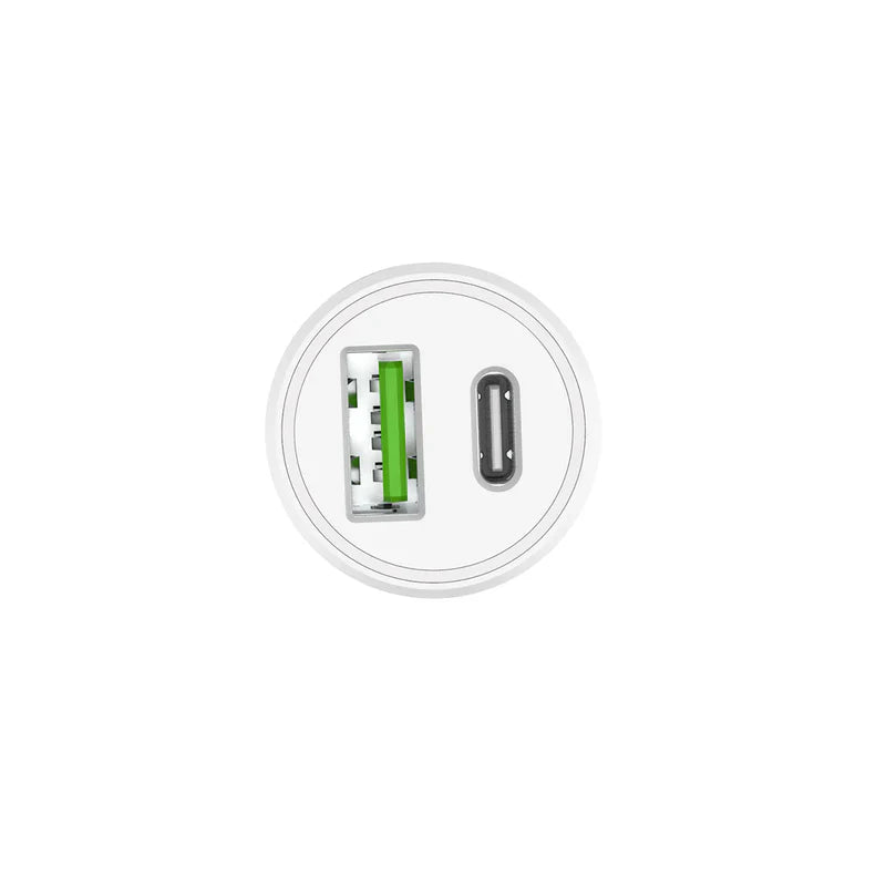 RIXUS – 38W Super-Schnell Auto Ladegerät | PD + QC 3.0 | Dual USB & Type-C Ports
