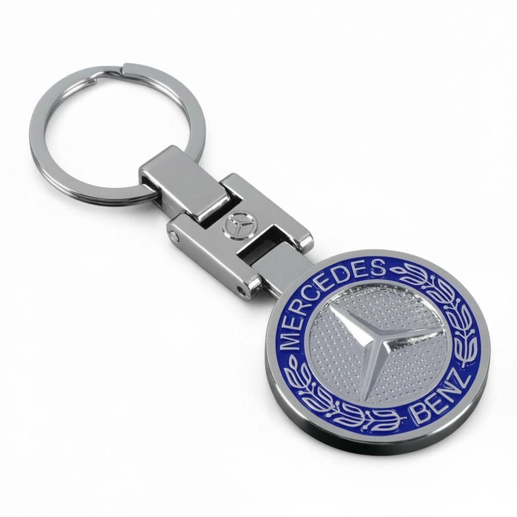 Mercedes Metall Autoschlüsselanhänger Hochwertiges Design