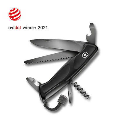 Victorinox Ranger 55 Grip Onyx Black mit Gravur