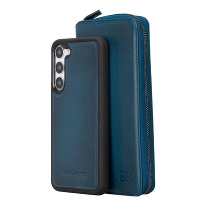 Samsung Galaxy S24 Series Zippered Leather Wallet Cases - PMW Bouletta LTD