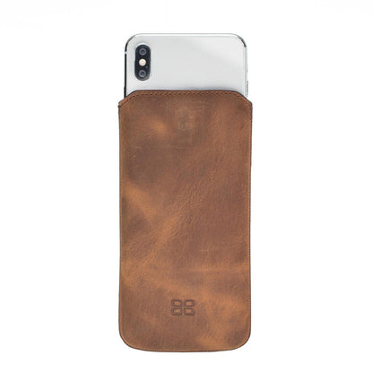 Samsung Galaxy Series Multi Leather Case | S22, S21, S20, S10, Note 20, Note 10 Antic Dark Brown Bouletta LTD