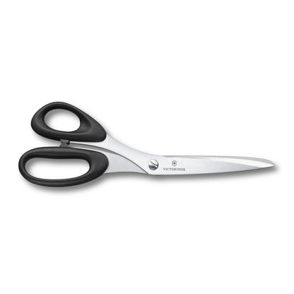 Victorinox Schneider- und Haushaltsschere für Linkshänder/innen, 9 cm mit Gravur
