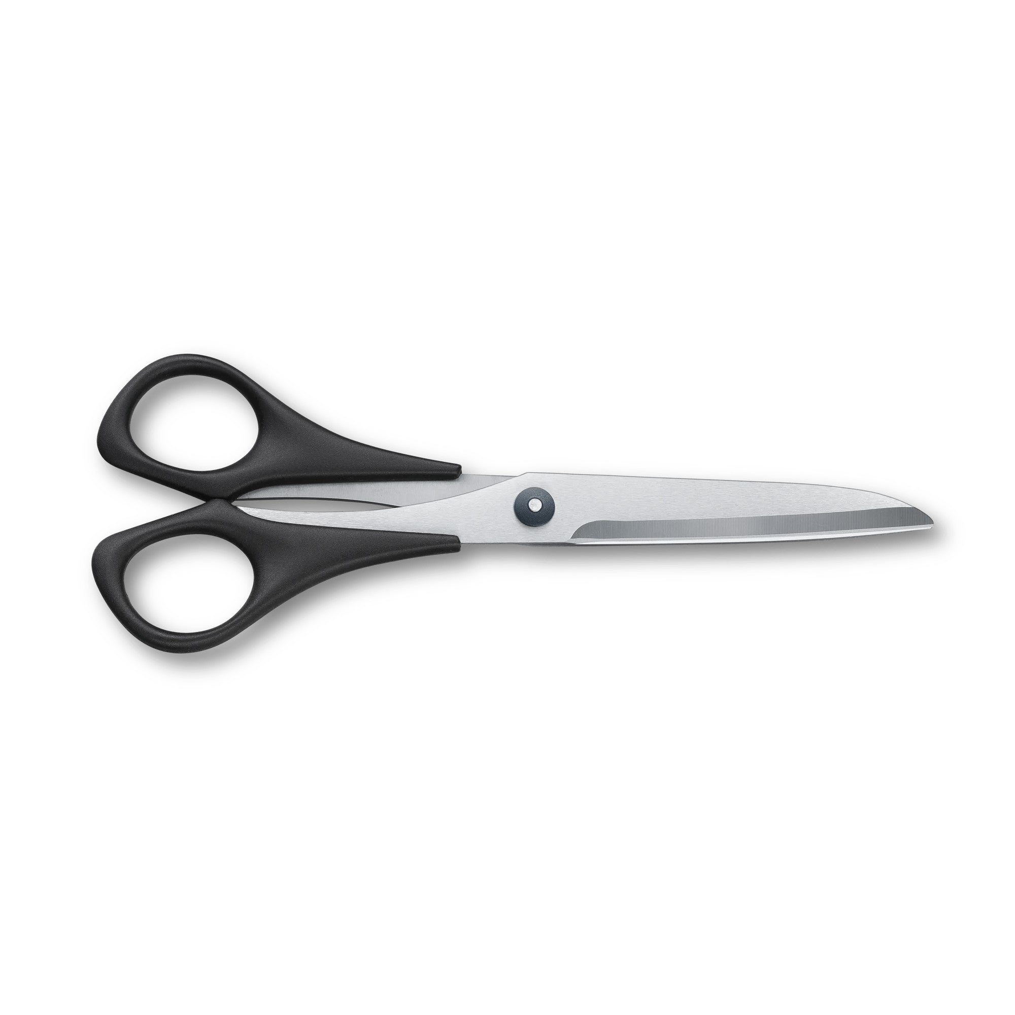 Victorinox Schneider- und Haushaltsschere in Schwarz, 7 cm mit Gravur