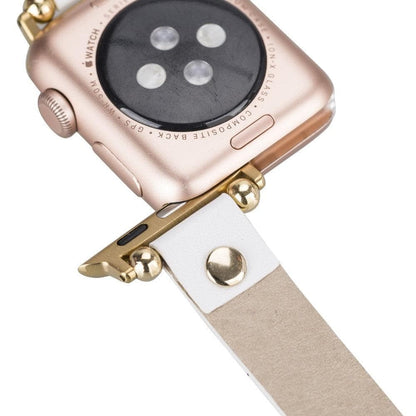 Sizergh Ferro Apple Watch Leather Strap Bouletta LTD