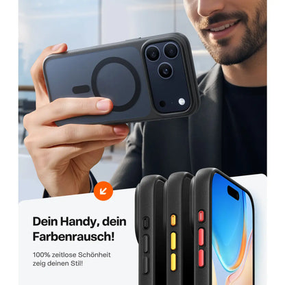 TORRAS – UPRO Ostand Pro Case kompatibel mit MagSafe, Schwarz iPhone 17 Pro Max (Kopie)