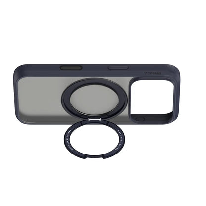 TORRAS – UPRO Ostand Pro Case kompatibel mit MagSafe, Schwarz iPhone 17 Pro Max