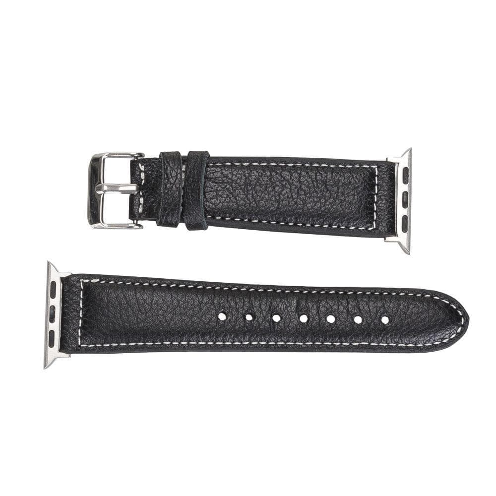 Watch Band Leather Apple Watch Bands - NM1 Classic Stitched Bouletta Shop
