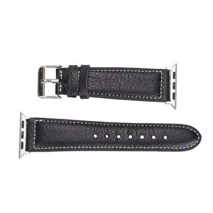 Watch Band Leather Apple Watch Bands - NM1 Classic Stitched Bouletta Shop