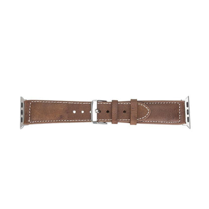 Watch Band Leather Apple Watch Bands - NM1 Classic Stitched Bouletta Shop