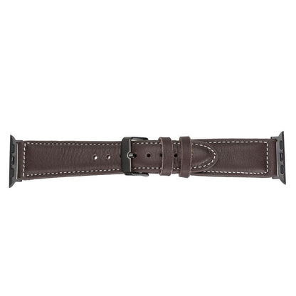 Watch Band Leather Apple Watch Bands - NM1 Classic Stitched Bouletta Shop