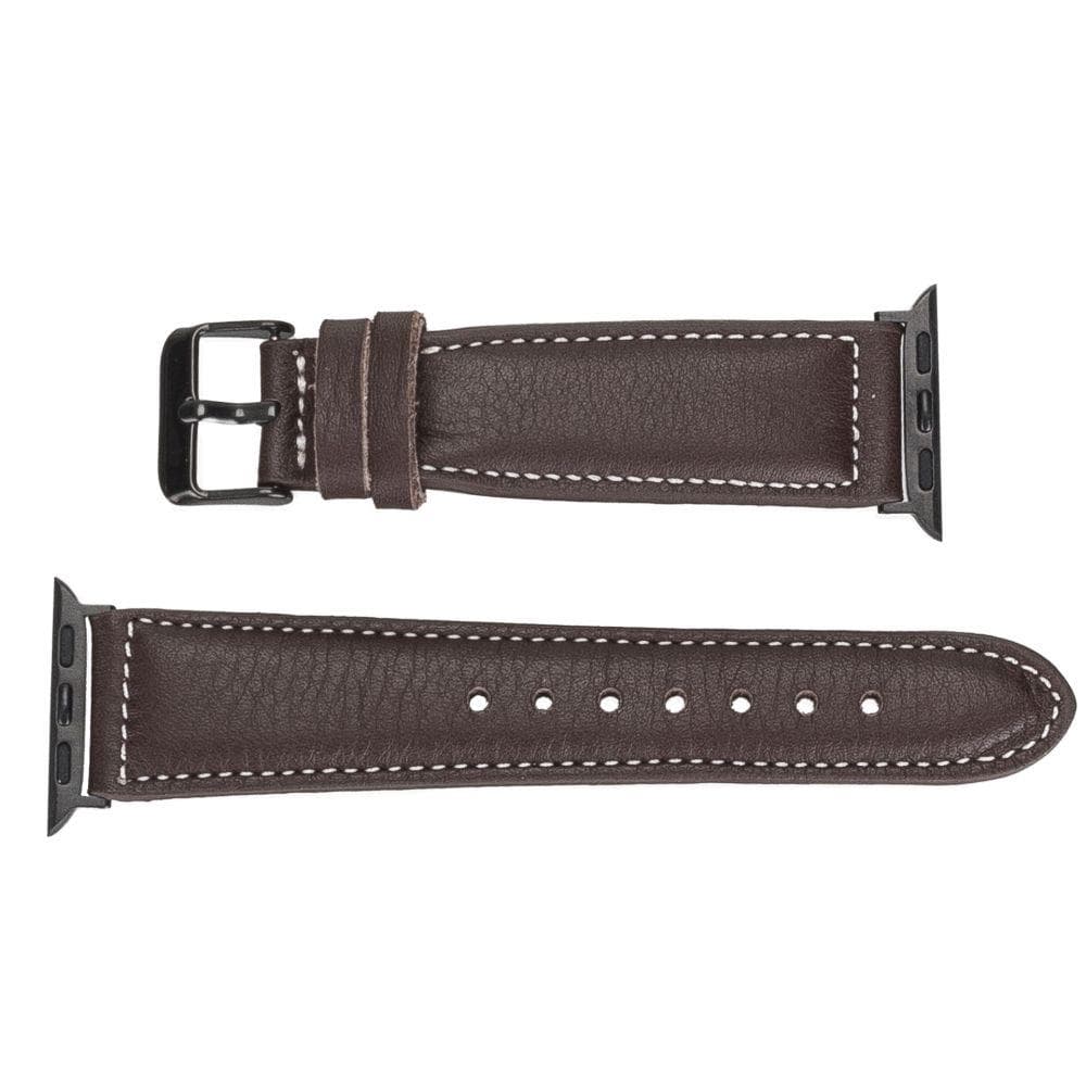 Watch Band Leather Apple Watch Bands - NM1 Classic Stitched Bouletta Shop