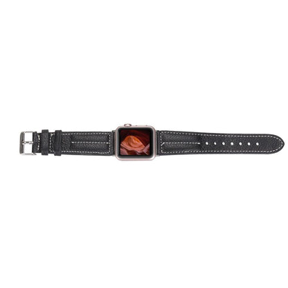 Watch Band Leather Apple Watch Bands - NM3 Classic Stitched Bouletta Shop