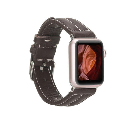 Watch Band Leather Apple Watch Bands - NM3 Classic Stitched Bouletta Shop