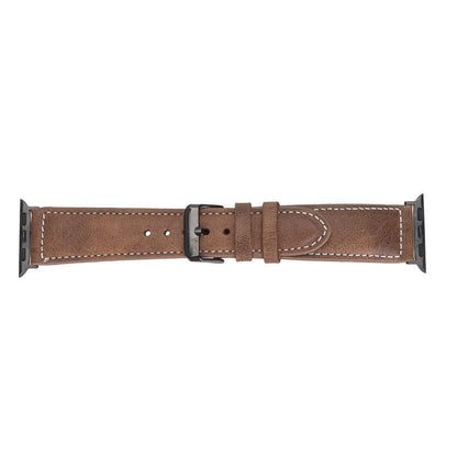 Watch Band Leather Apple Watch Bands - NM4 Classic Stitched Bouletta Shop