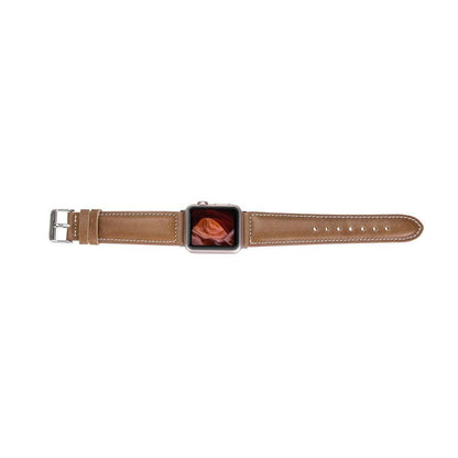 Watch Band Leather Apple Watch Bands - NM4 Classic Stitched Bouletta Shop
