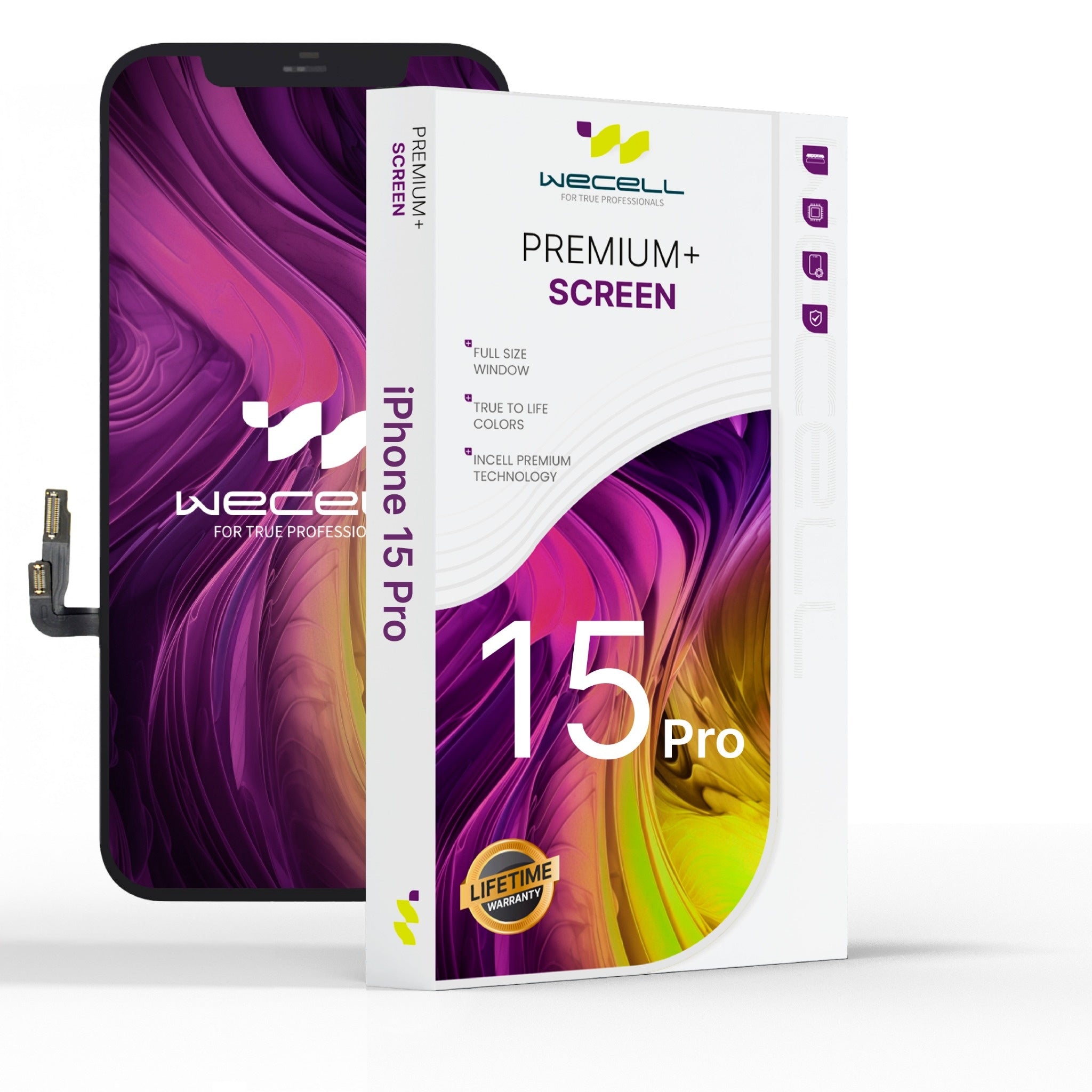 Apple iPhone 15 Pro-Wecell Premium+ InCell Display – - Phonebazaar